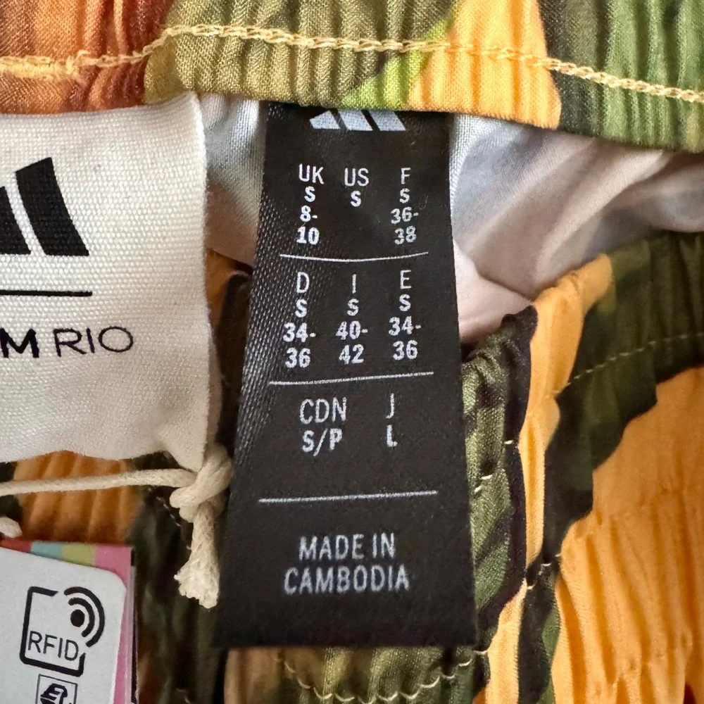 FARM Rio Adidas Birds of Paradise Semi Spark Shorts - Picture 8 of 9